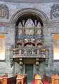 Gammel orgelfacade.