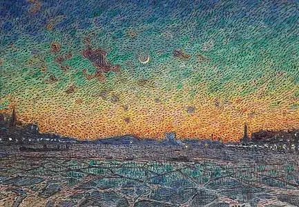 Martsaften, Riddarfjärden, 1915