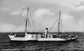 Marstrand efter ombygning til opmålingsskib.