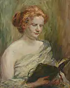 Weiblicher Studienkopf