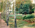 Max Liebermann: Birkealeen i Wannsee-haven