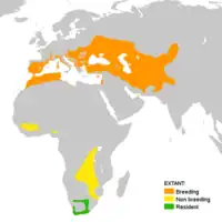 Biæderens udbredelse