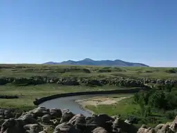 Milk River i Writing-on-Stone Provincial Park