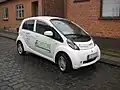 Mitsubishi MiEV Billede er taget i Ny Østergade i Rønne