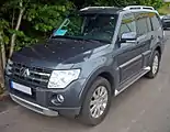Mitsubishi Pajero femdørs (2007-2012)