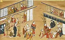 Ukiyo-e-maleri uden titel, Miyagawa Issho,  japansk