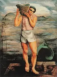 Fiskeren, ca. 1920Le pêcheur