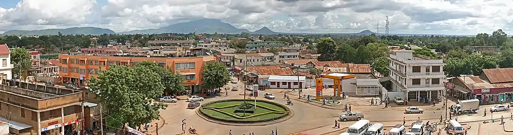 Panoramabillede af Morogoro sentrum.Foto: Muhammad Mahdi Karim