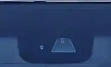 VW forrude med brakeassist