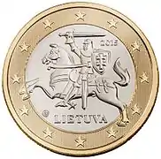Litauisk 1 euro