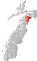 Tysfjords beliggenhed