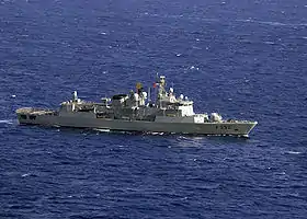 NRP Corte Real (F332) under øvelsen Phoenix Express 2008.