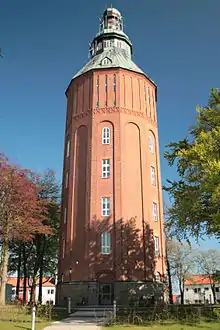 Vandtårnet Nappflaskan.