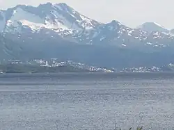 Narvik set fra  Bjerkvik