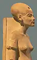 Oldegyptiske Nefertiti (ca. 1370 f.Kr.-1330 f.Kr.).