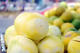 Appelsiner efter skrælning af skindet