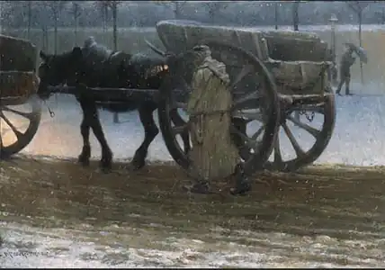 Snevejr i Paris, 1885