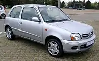 Nissan Micra tredørs (2000–2002)