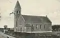 Nøbbet Kirke på postkort fra ca. 1910