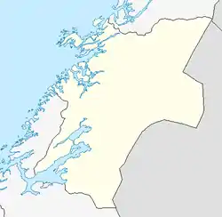 Tunnsjøens beliggenhed i  Nord-Trøndelag ligger i Nord-Trøndelag