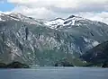Norddalsfjorden med Tafjorden i baggrunden