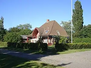 Nordenbro Station på Langeland