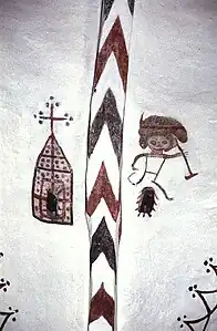 Skib 2.fag, hvælv, dekoration om svikkelhuller