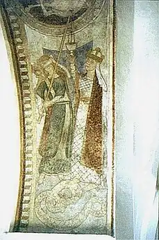 Korbue, Ecclesia og Synagoga