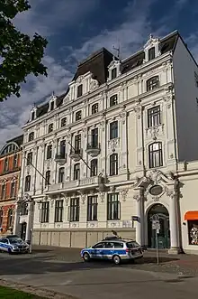 Nørregårdender 1, tidligere sæde for den internationale kommission