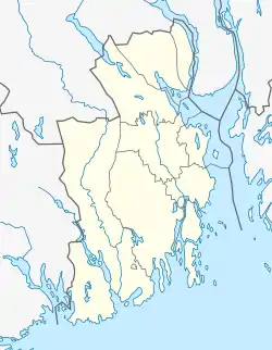 Hollenderbåen fyr ligger i Vestfold