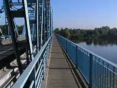 Piłsudskibroen over the Wisła