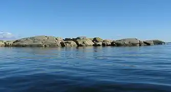 Nuvle, en holm i nationalparken