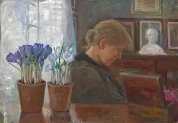 Kris syr, Crocus på bordet, 1902