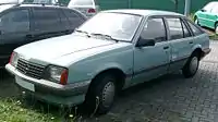 Opel Ascona sedan (1984–1986)