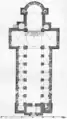 Plan af Viborg Domkirke ca. år 1877