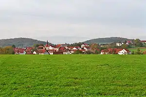 Udsigt over Absteinach