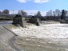 Dæmning ved Osek nad Bečvou