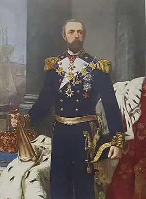 Oscar 2. som admiral