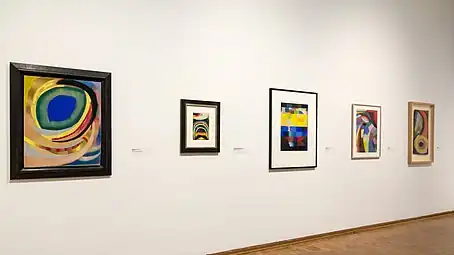 "Kosmischer Kommunismus" − Fra udstilling i 2017