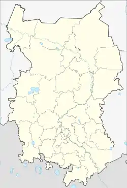 Omsk ligger i Omsk oblast