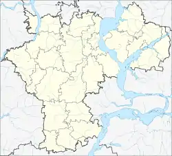 Uljanovsk ligger i Uljanovsk oblast