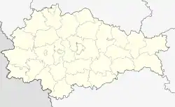 Kursk ligger i Kursk oblast