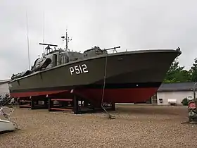 P512 Søbjørnen, en del af Søløve-klassen