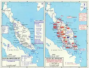 Malayas britiske kommando og den japanske invasion