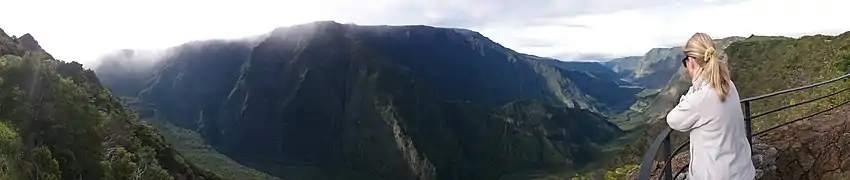 Panorama fra Nez de Boeuf