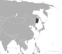 Amurtigerens udbredelse