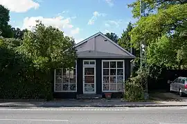 Paradehuset set fra Pile Allé.