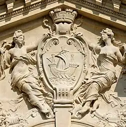 Paris' våbenAf Émile Peynot(en)(Blason de Paris(en))