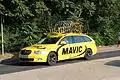 Servicebil fra Mavic under Tour de France 2013.