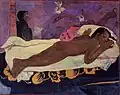 Paul Gauguin, Spirit of the Dead Watching 1892, Albright-Knox Art Gallery
